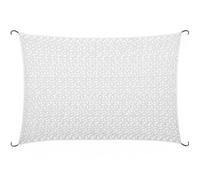 Voile d'ombrage réversible ""Camouflage"" 3 x 4m gris et blanc Arcy - Oviala