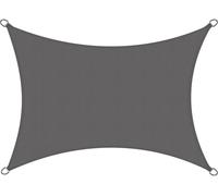 Voile d'ombrage Sol Royal rectangulaire imperméable 4 x 5 m SolVision PS9, anthracite