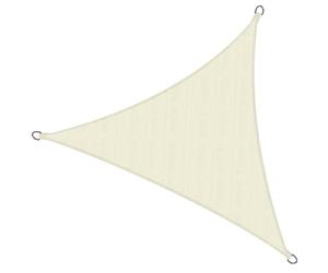 Voile d'ombrage Sol Royal triangulaire 8x8x8m SolVision HS9, crème