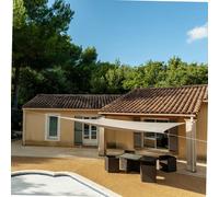 Voile d'ombrage taupe WERKA PRO