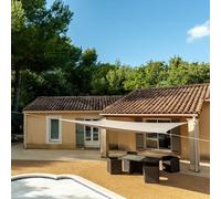 Voile d'ombrage Taupe WERKA PRO 3 x 4 m