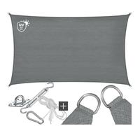 Voile d’ombrage SUNNY - 3 x 5 m, gris