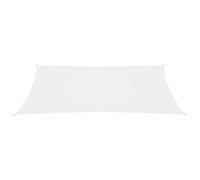 Voile d'ombrage tissu Oxford - Blanc