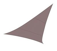 Voile d'Ombrage - Triangle - 5 X 5 X 5 M - Couleur : Taupe