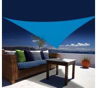 Voile d'ombrage triangulaire 3,60 m Austral Jardiline - Bleu azur
