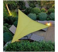 Voile d'ombrage - Triangulaire 3x3x3m - Protection UV - Imperméable - Couleur Armée Verte