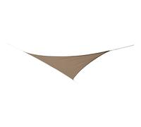 Jardiline Voile d'ombrage triangulaire Austral 5 x 5 x 5 m polyéthylène tressé Brun havane