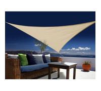 JardiDéco Voile d'ombrage triangulaire Austral 5 x 5 x 5 m Sable