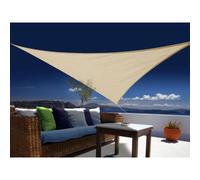 Voile d'ombrage triangulaire 5 x 5 x 5 m - Austral - Sable - Jardiline
