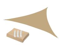 Voile d'ombrage Triangulaire Abri Solaire Triangulaire 5 x m/3 3 m/2 2 m, imperméable, Protection UV, for terrasse, Jardin, pelouse