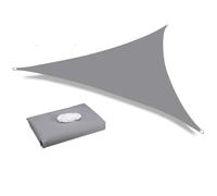 Voile d'ombrage Triangulaire Abri Solaire Triangulaire 5 x m/3 3 m/2 2 m, imperméable, Protection UV, for terrasse, Jardin, pelouse