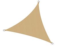 Voile d'ombrage triangulaire étanche 36x36x36m SolVision PS9 sable
