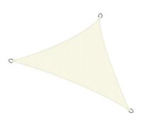 Voile d'ombrage Sol Royal triangulaire imperméable 6 x 4,2 x 4,2 m SolVision PS9, crème