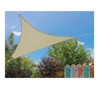 Voile d'ombrage triangulaire Flex 3,60 x 3,60 x 3,60 m - Ivoire - Jardiline Blanc G