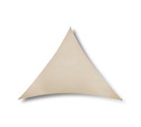 Jardiline Voile d'ombrage RIVAGE triangulaire 3,60 m de côté Grège Qualité Premium