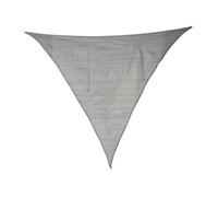 Voile d'ombrage triangulaire - ROYAL GARDINEER - Gris - 3 x 3 x 3 m - Protection anti-UV