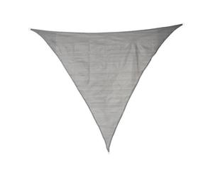 Voile d'ombrage triangulaire - ROYAL GARDINEER - Gris - 3 x 3 x 3 m - Protection anti-UV