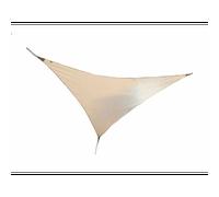 Voile d'ombrage triangulaire serenity 3,60 x 3,60 x 3,60 m - sable - jardiline