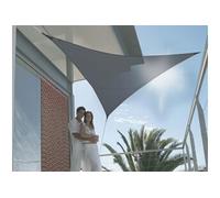 Jardiline Voile d'ombrage triangulaire Serenity 5 x 5 x 5 m Ardoise