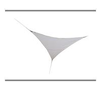 Jardiline - Voile d'ombrage triangulaire Serenity - 5 x 5 x 5 m - Blanc