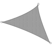 Voile d'ombrage triangulaire Sol Royal 6 x 4,2 x 4,2 m SolVision HS9, gris
