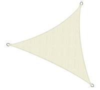 Voile d'ombrage triangulaire Sol Royal 6 x 6 x 6 m SolVision HS9, crème