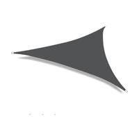Voile d'ombrage Triangulaire Voile d'ombrage d'extérieur Triangulaire, Protection Solaire, auvent de Jardin, Anti-Ultraviolet, Pare-Soleil et Contre la Pluie(Dark Gray,2x2x2M)
