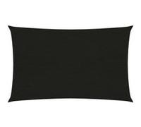Voile d'ombrage - vidaXL - 2x4,5 m - PEHD 160 g/m² - Résistant aux UV - Perméable au vent et à l'eau Noir G