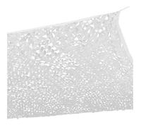 Voile d'ombrage, voile d'ombrage rectangulaire design camouflage 5x4M blanc, filet de protection solaire filet de camouflage extéri