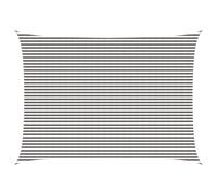 vidaXL Voile d'ombrage 160 g/m² HDPE Beige 5x6 m
