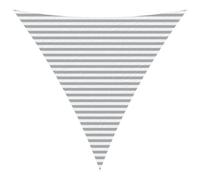 Voile d'ombre Triangulaire 4x4x4 m en Polyester Oxford avec Enduit PU, Gris Clair et Blanc, pour terrasse Jardin Balcon, Attaches INOX et Cordes incluses