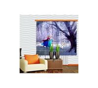 AG Design FCS xl 4300 Rideau voilage pour chambre d'enfant - Reine des neiges