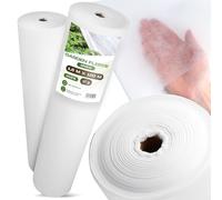 Voile Horticole Protection des Plantes 1,6 x 100m Semis 17g Blanc Couverture Accélérateur de Croissance Récoltes UV Plates-Bandes Légumes Bâche Jardin Anti Insecte Potager