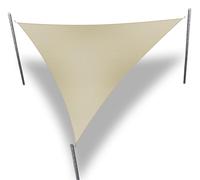Voile imperméable haut de gamme 4,2 x 4,2 x 5,9 m, beige