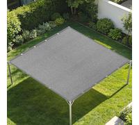 Voile Ombrage 1.2 x 3.1 m Respirant Filet d'ombrage pour Serre Plusieurs Tailles pour La Couverture Végétale Serre Pergola Jardin Abri D'Auto Pet House Lawn Patio, Gris Clair