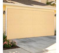 Voile Ombrage 2.4 x 4.5 m Anti UV Filet D'Intimité Résistant pour La Couverture Végétale Serre Pergola Jardin Abri D'Auto Pet House Lawn Patio, Couleur Crème