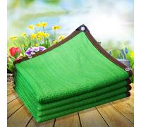 Voile Ombrage,HDPE Toile D'ombrage Pergola Serres Filet D'ombrage,Protection Rayons 80-95% UV Filet D'ombrage,pour La Couverture VéGéTale/Jardin/Voitures/Terrasse/Camping,Vert,2x7m