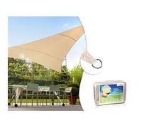Voile ombrage en triangle GreenBlue GB502 3m (Beige)