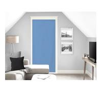 Soleil d'ocre, Dolly Voile pour Porte Fenêtre, Polyester, Bleu, 70x200 cm