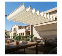 Voile rétractable Wave e pour terrasse extérieure, toit Pera e, Sune Auvent de rechange avec kit de montage (l 1 x L 4 m)