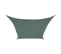 Voile Solaire - Carré - 5 X 5 M - Couleur : Gris Vert