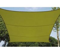 Voile Solaire - Carre - 5 X 5 M - Couleur: Vert Lime