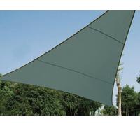 Voile Solaire - Triangle - 5 X 5 X 5 M - Couleur : Gris Vert