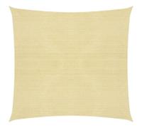 Voile Toile D'ombrage Parasol 160 G/M² 3 X 3 M Pehd Beige Helloshop26 02_0008967 Multicolore