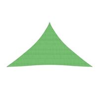 Voile Toile D'ombrage Parasol 160 G/M² Pehd 3 X 3 X 4,2 M Vert Clair Helloshop26 02_0009379 Multicolore