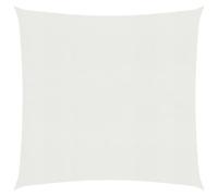 Voile Toile D'ombrage Parasol 160 G/M² Pehd 4,5 X 4,5 M Blanc Helloshop26 02_0009023 Multicolore