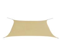 Voile Toile D'ombrage Parasol En Tissu Oxford Rectangulaire 2 X 4 M Beige Helloshop26 02_0008664 Multicolore