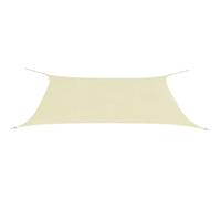 Voile Toile D'ombrage Parasol En Tissu Oxford Rectangulaire 4 X 6 M Crème Helloshop26 02_0008667 Multicolore
