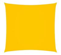 Voile Toile D'ombrage Parasol Tissu Oxford Carré 4 X 4 M Jaune Helloshop26 02_0009507 Multicolore
