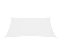Voile Toile D'ombrage Parasol Tissu Oxford Carré 7 X 7 M Blanc Helloshop26 02_0009538 Multicolore